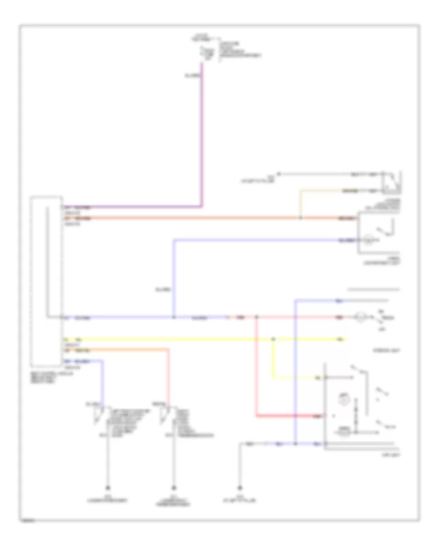 Courtesy Lamps Wiring Diagram for Mazda 5 Grand Touring 2010