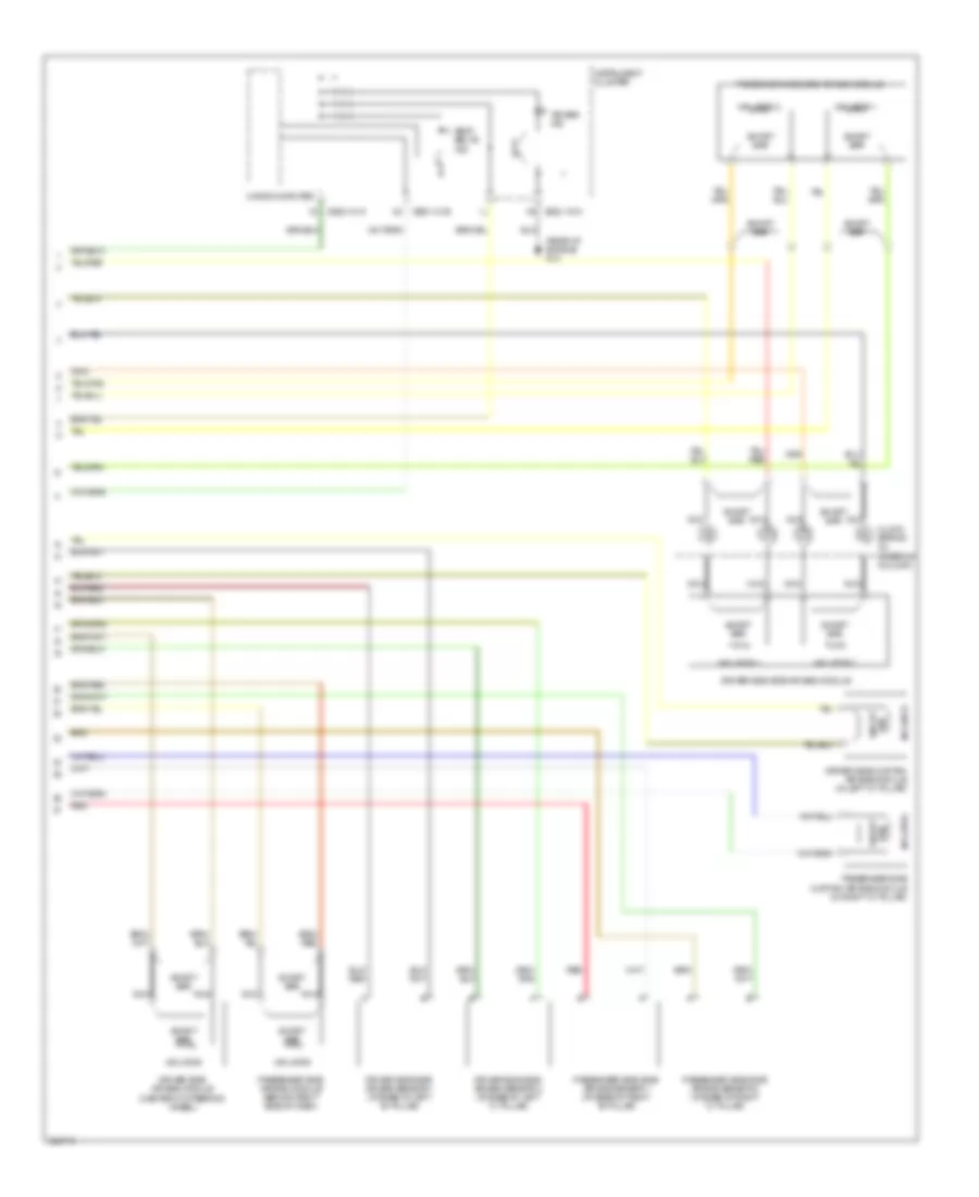 Supplemental Restraints Wiring Diagram (2 of 2) for Mazda 5 Grand Touring 2010