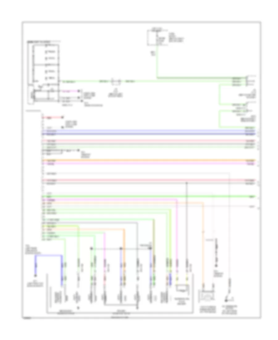Transmission Wiring Diagram 1 of 2 for Mazda 5 Grand Touring 2010
