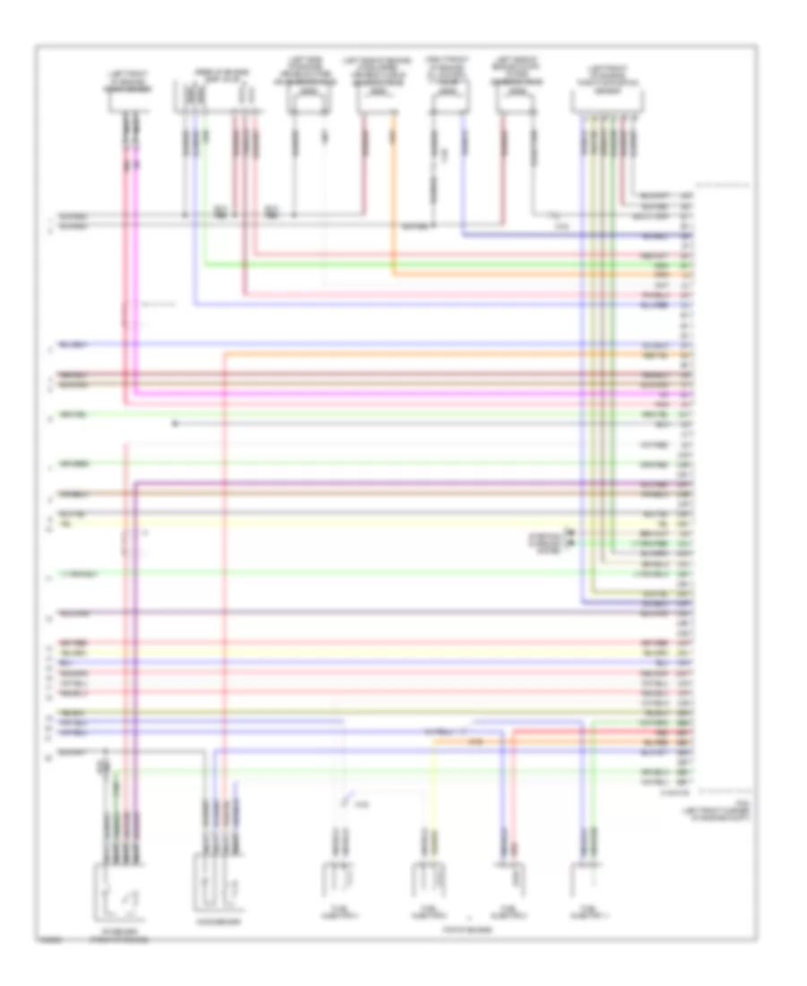 2.0L, Engine Performance Wiring Diagram (4 of 4) for Mazda MX-5 Miata Sport 2011