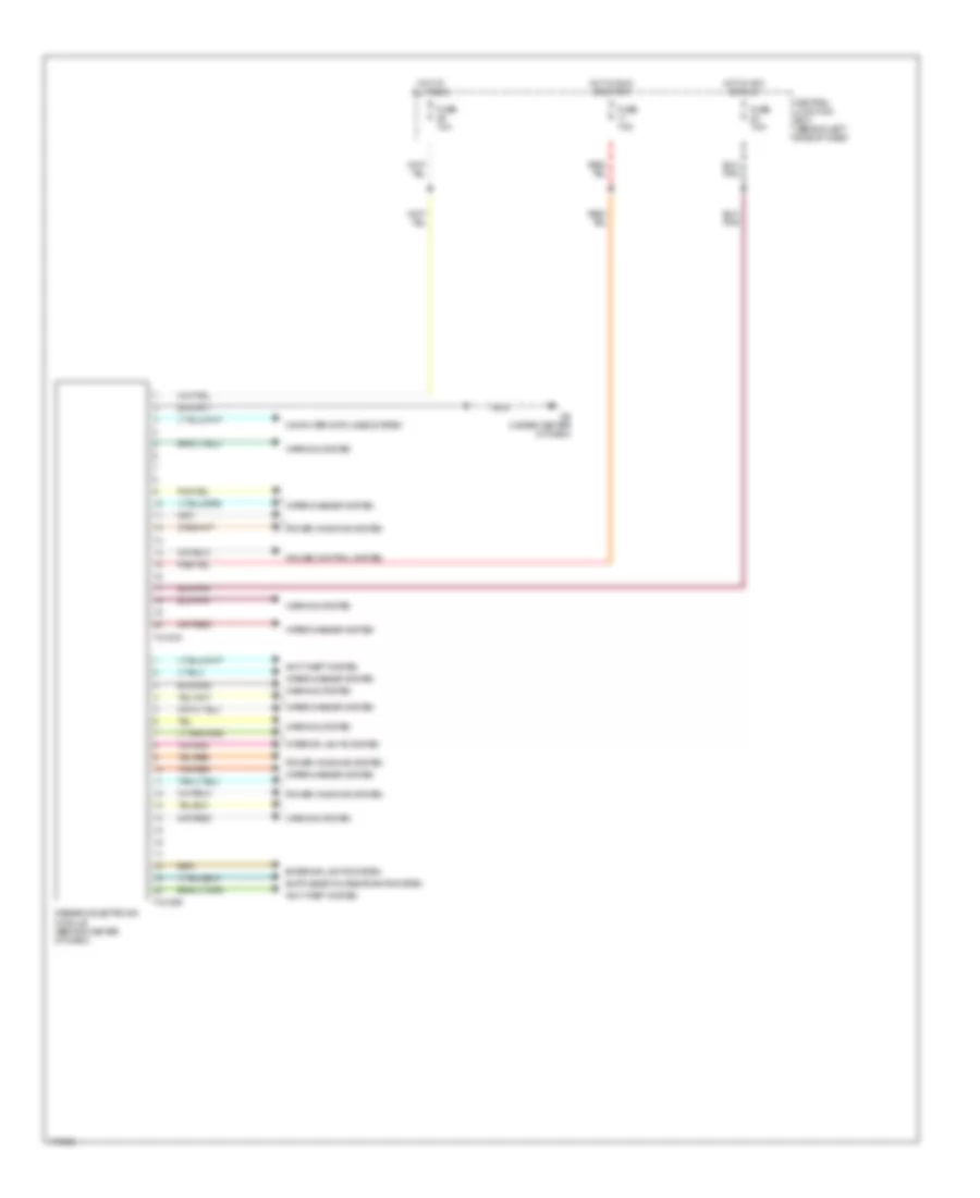 Body Control Modules Wiring Diagram for Mazda BDual Sport 2003 3000