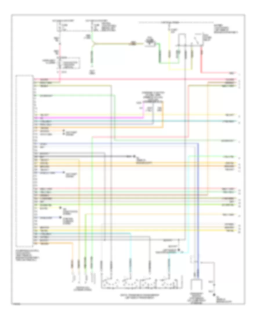 3 0L Engine Performance Wiring Diagram 1 of 4 for Mazda BDual Sport 2003 3000