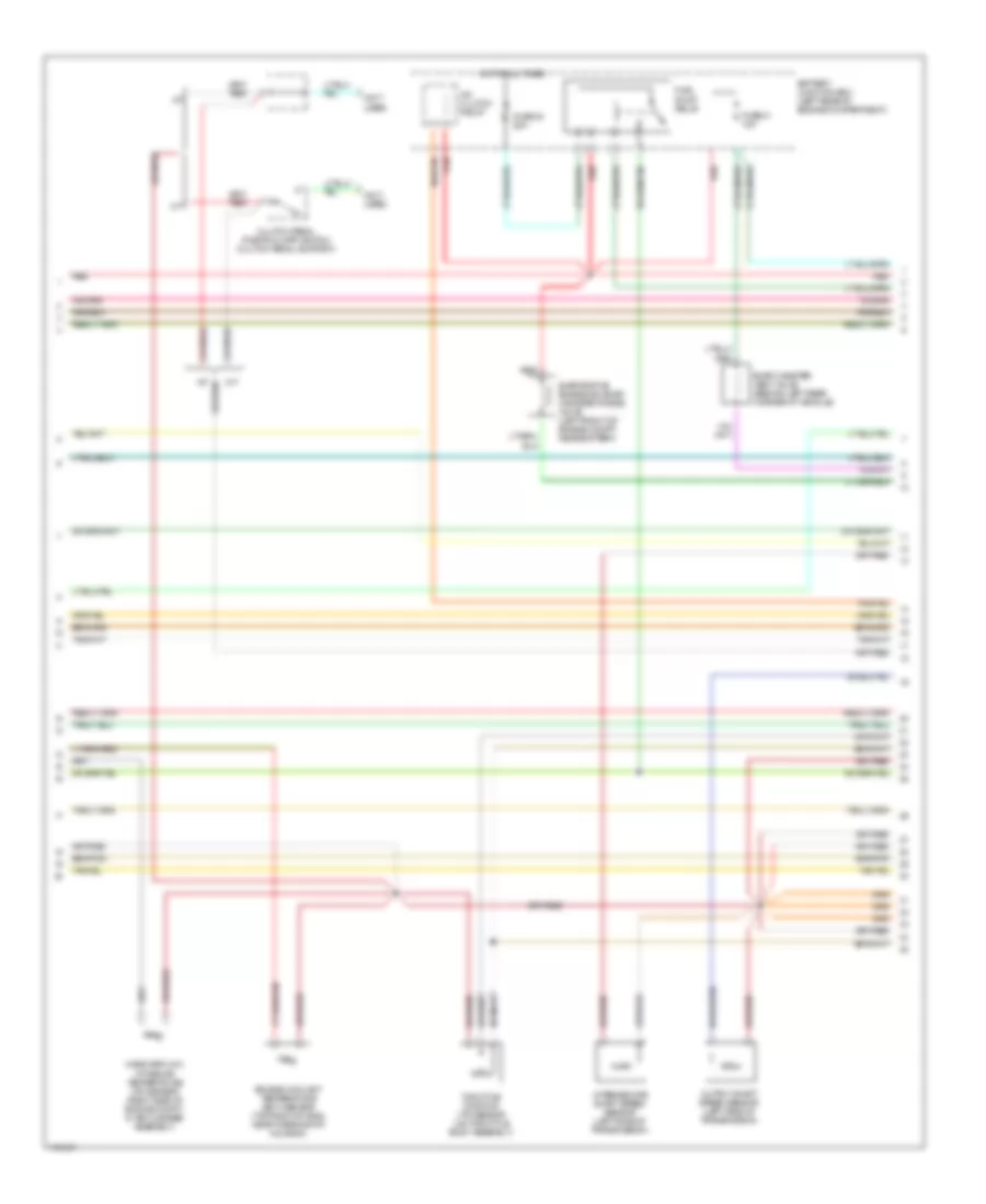 3 0L Engine Performance Wiring Diagram 2 of 4 for Mazda BDual Sport 2003 3000