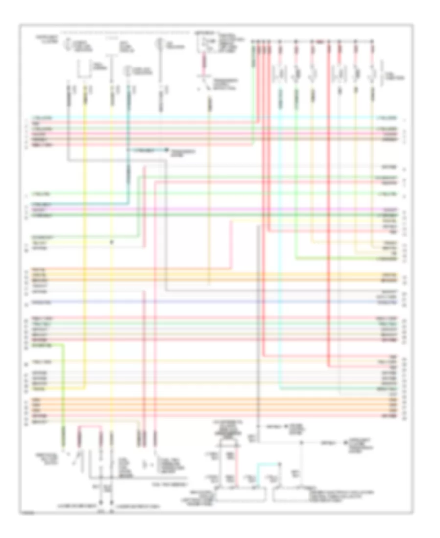 3 0L Engine Performance Wiring Diagram 3 of 4 for Mazda BDual Sport 2003 3000