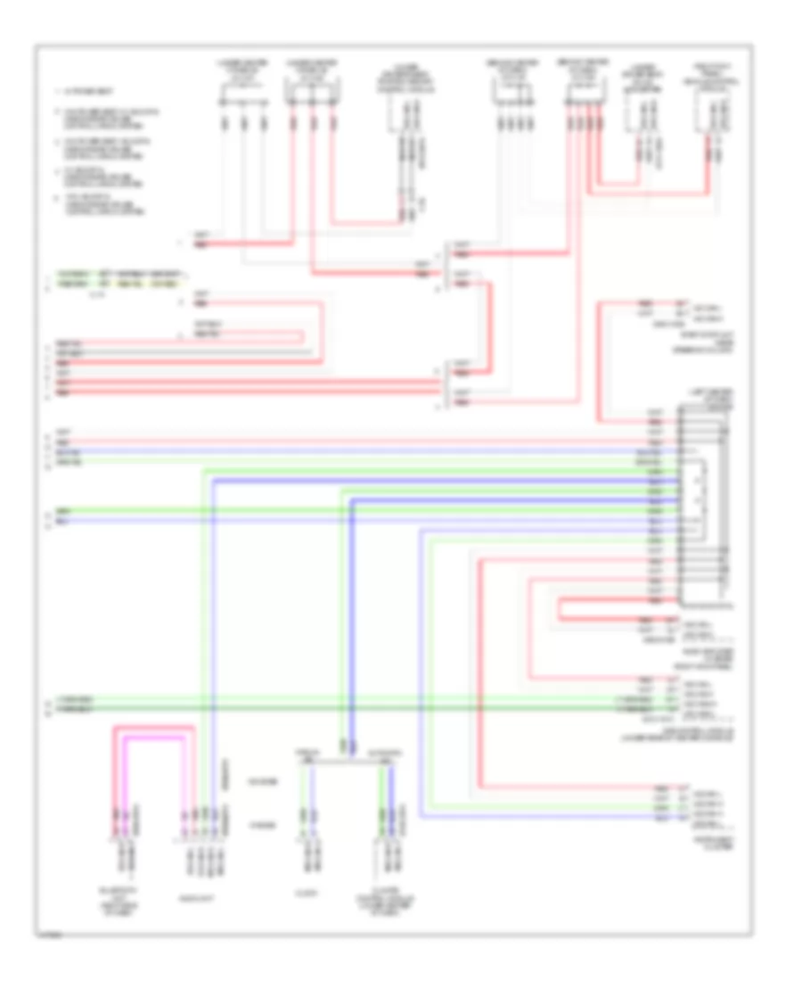 Computer Data Lines Wiring Diagram 3 of 3 for Mazda 6 Grand Touring 2014
