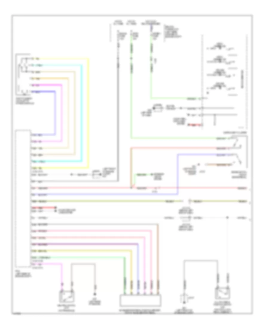 Cruise Control Wiring Diagram 1 of 3 for Mazda 6 Grand Touring 2014
