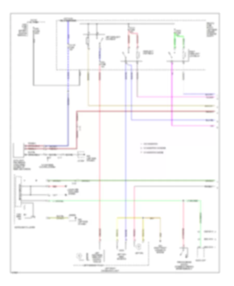 Headlamps Wiring Diagram with HID 1 of 2 for Mazda 6 Grand Touring 2014