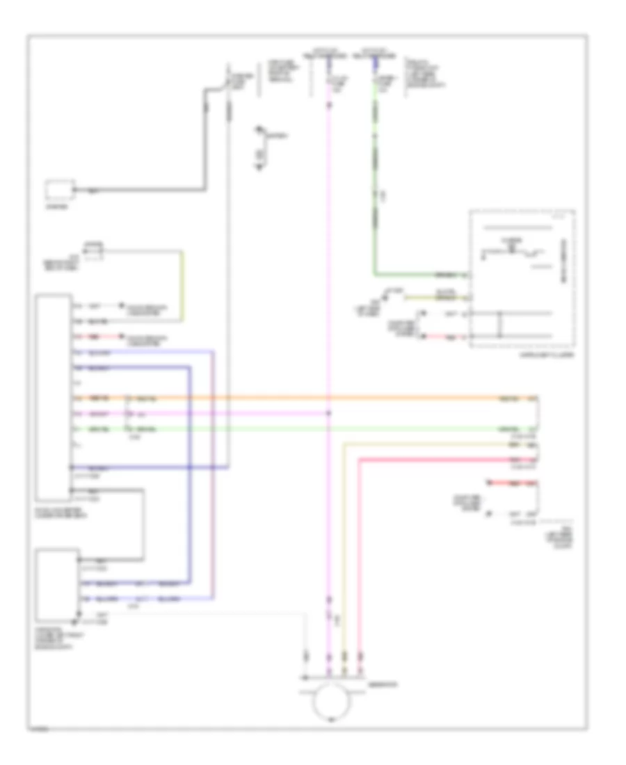 Charging Wiring Diagram with I ELOOP for Mazda 6 Grand Touring 2014