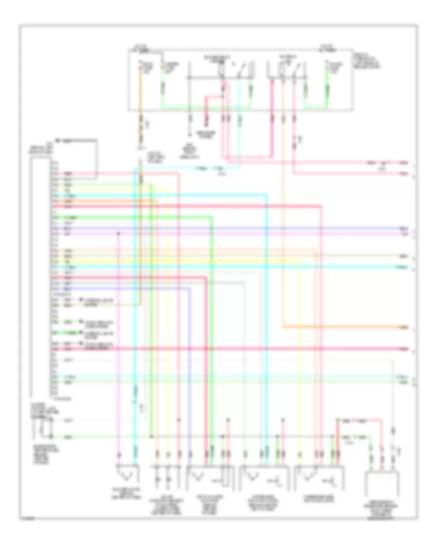 Automatic A C Wiring Diagram 1 of 2 for Mazda 3 i Sport 2013