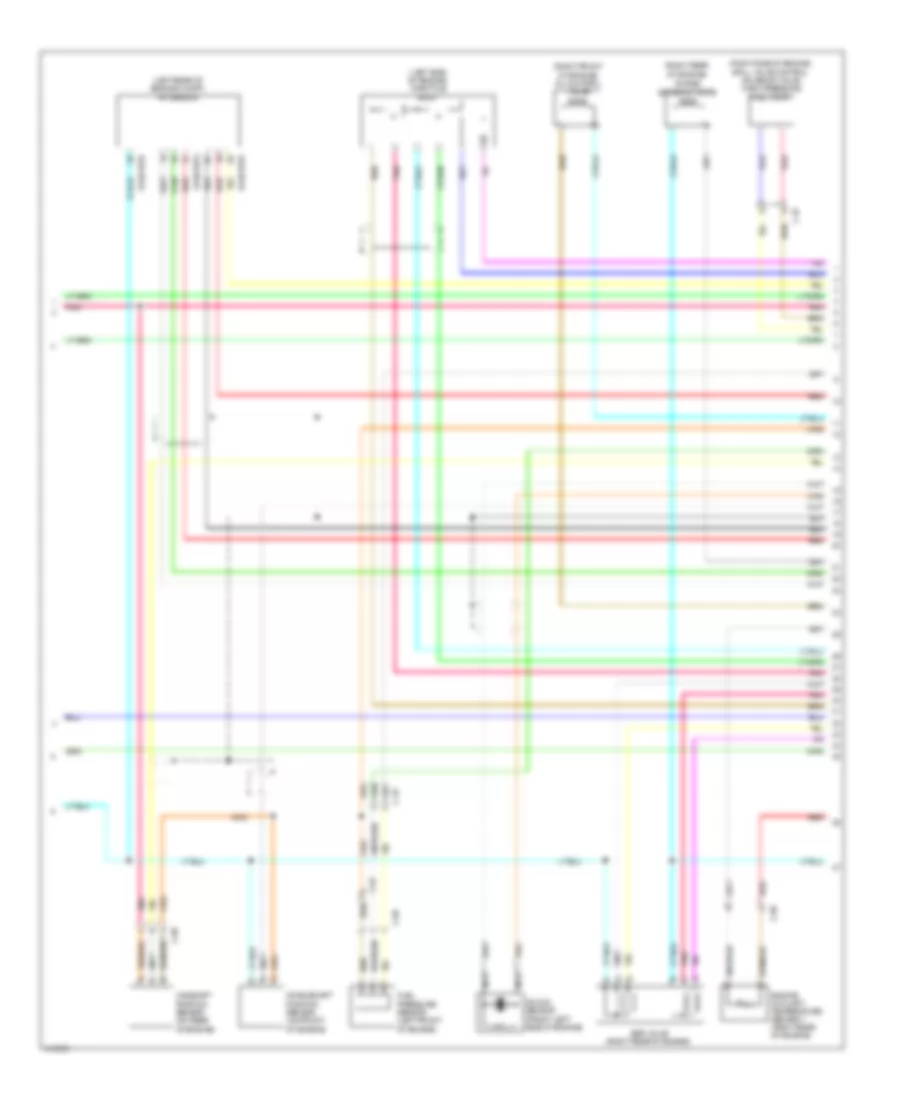 2.3L Turbo, Engine Performance Wiring Diagram (3 of 4) for Mazda 3 i Sport 2013