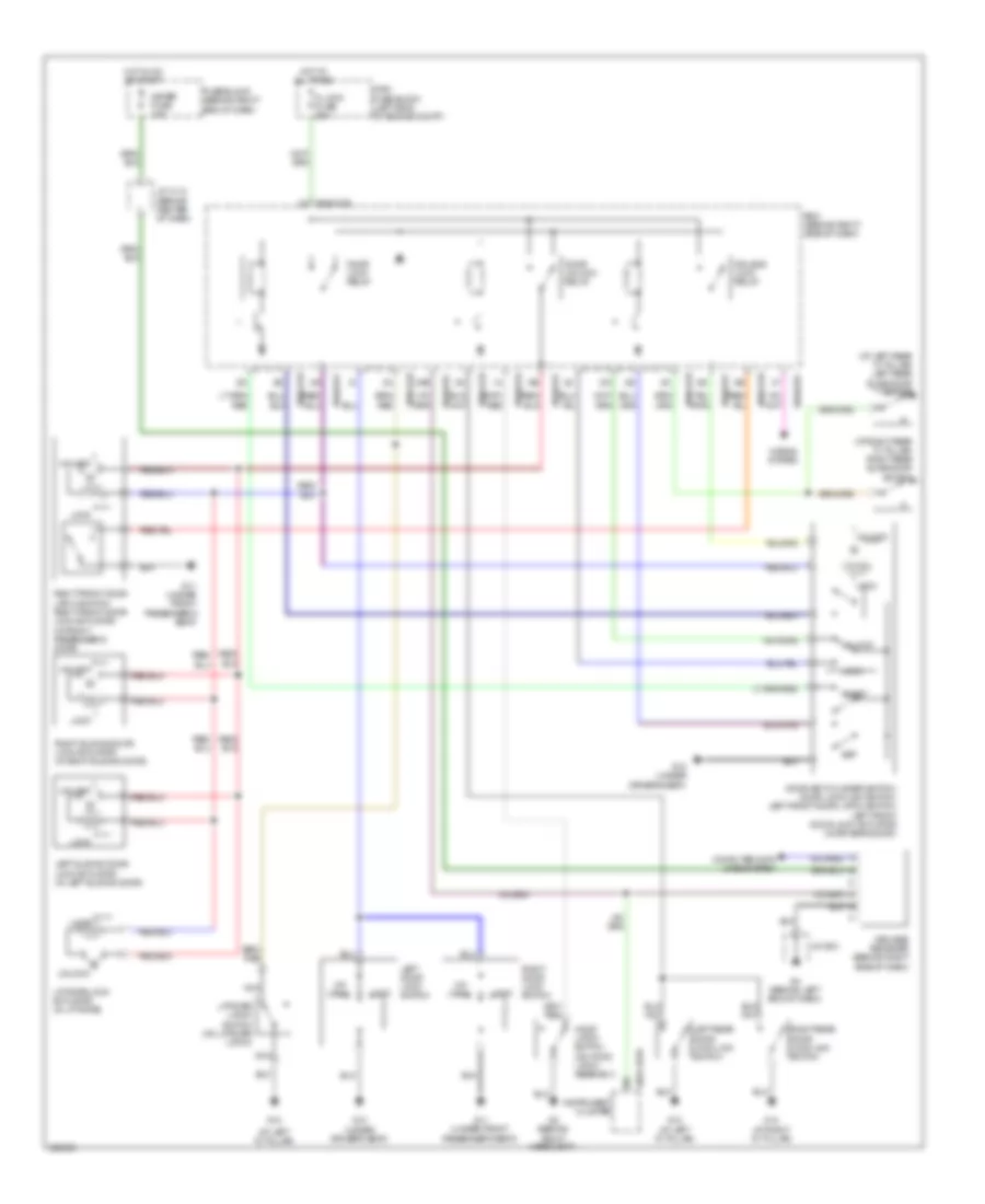 Forced Entry Wiring Diagram for Mazda 5 Sport 2010