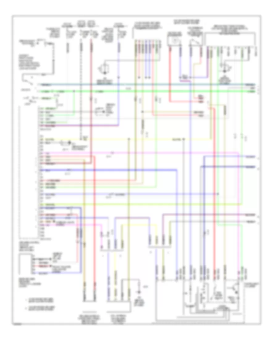 Forced Entry Wiring Diagram 1 of 2 for Mazda MX 5 Miata Touring 2011