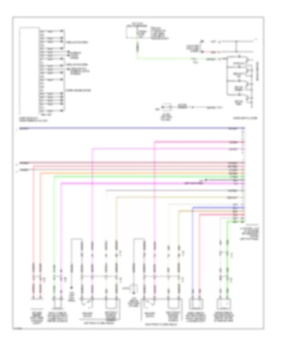 Anti-theft Wiring Diagram (3 of 3) for Mazda 6 Sport 2014