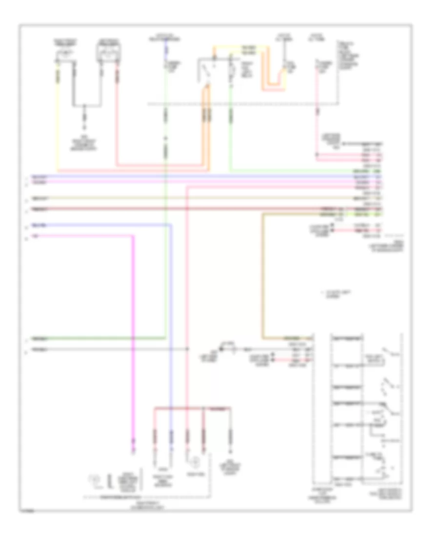 Headlamps Wiring Diagram, with HID (2 of 2) for Mazda 6 Sport 2014