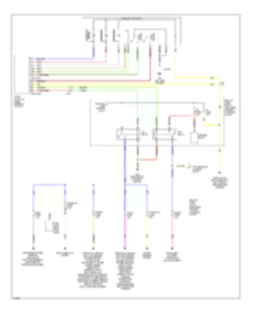 Power Distribution Wiring Diagram (3 of 3) for Mazda 6 Sport 2014