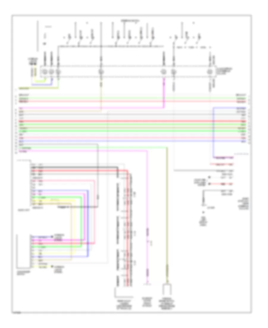 Radio Wiring Diagram, with Bose (3 of 4) for Mazda 6 Sport 2014