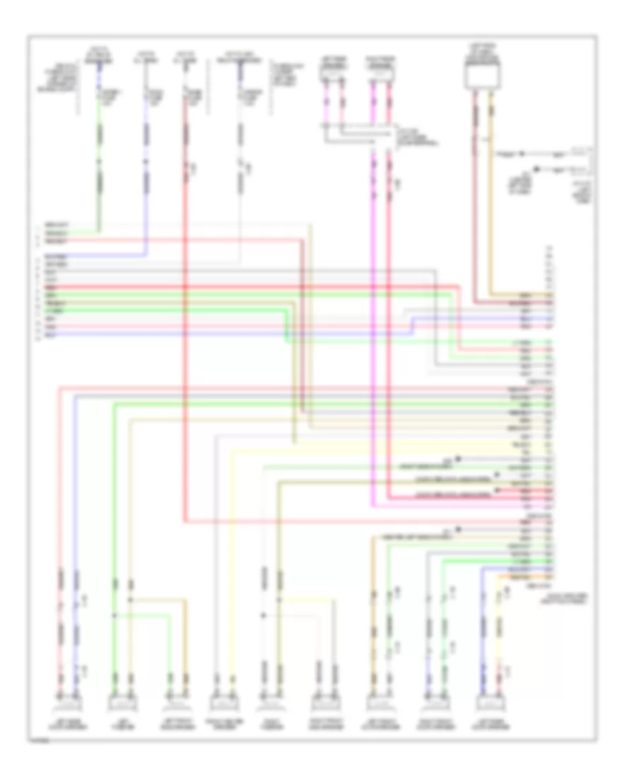 Radio Wiring Diagram, with Bose (4 of 4) for Mazda 6 Sport 2014