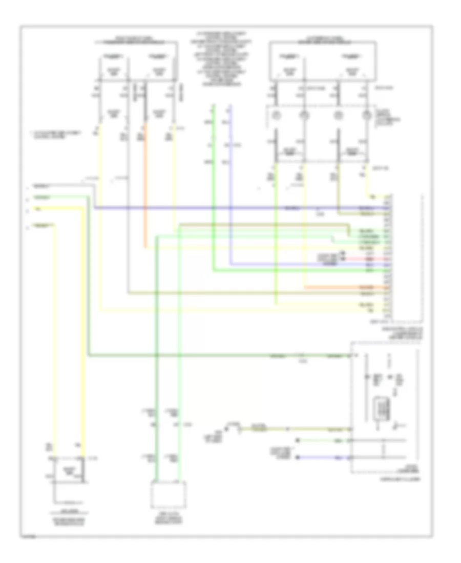 Supplemental Restraints Wiring Diagram 3 of 3 for Mazda 6 Sport 2014