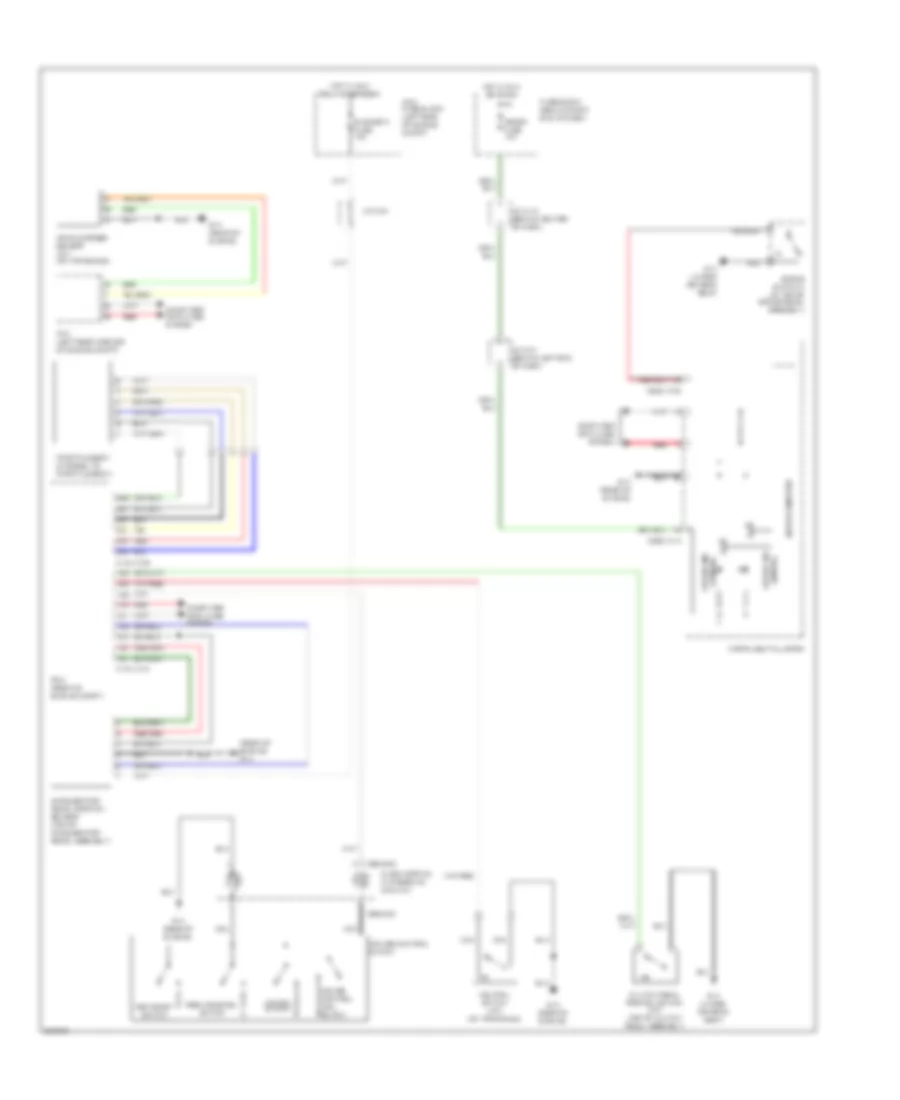 Cruise Control Wiring Diagram for Mazda 5 Touring 2010