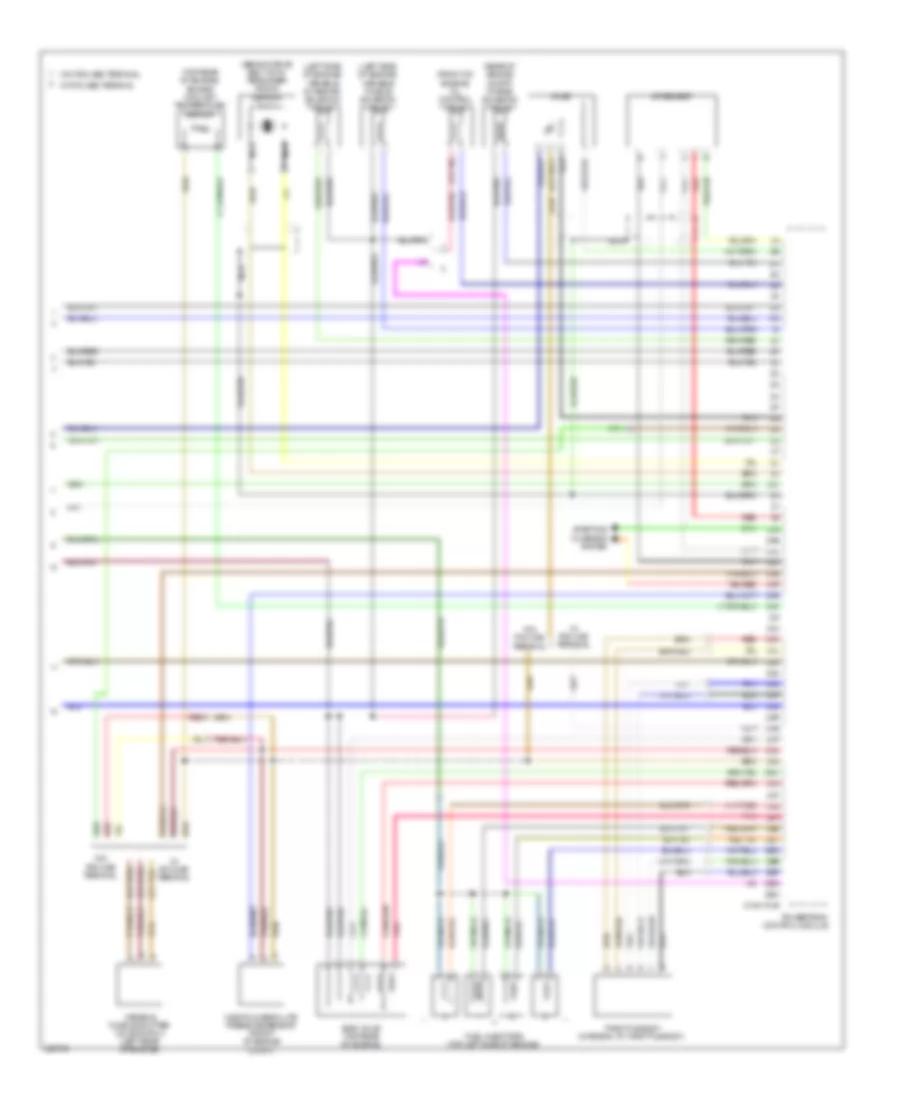 2.3L, Engine Performance Wiring Diagram (4 of 4) for Mazda 5 Touring 2010