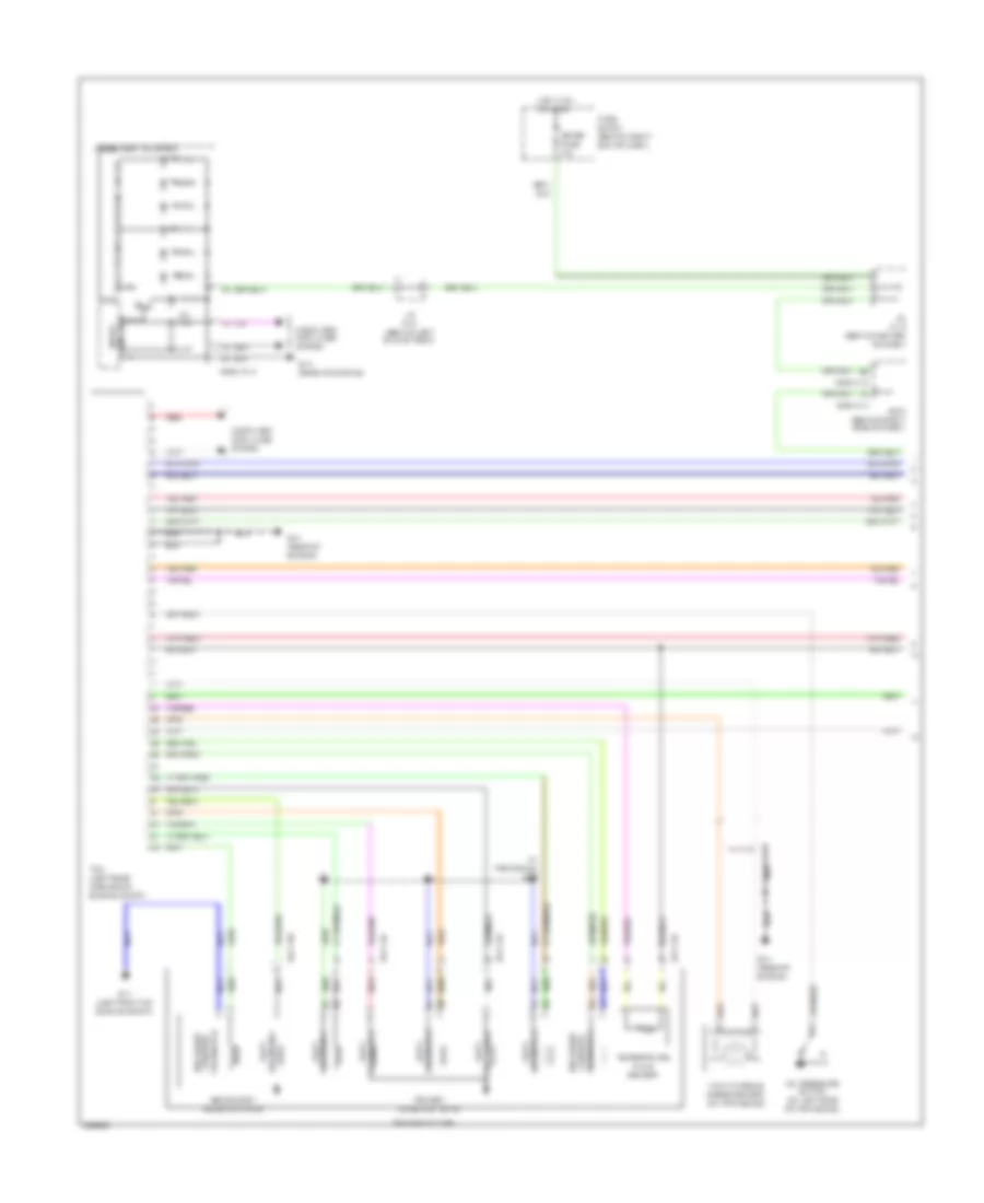 Transmission Wiring Diagram 1 of 2 for Mazda 5 Touring 2010