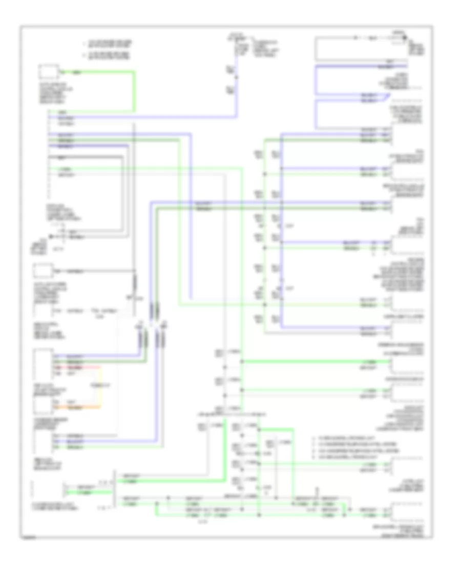 Computer Data Lines Wiring Diagram for Mazda RX-8 Grand Touring 2011
