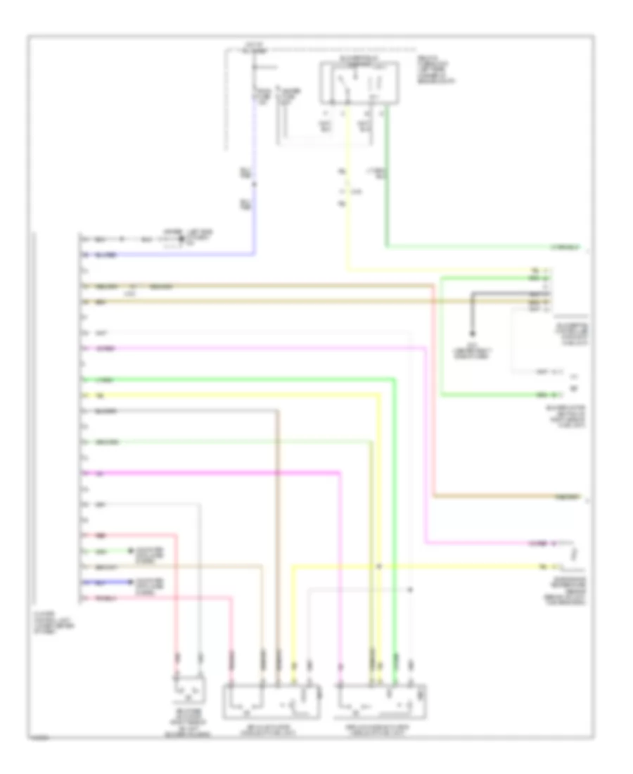 Manual AC Wiring Diagram (1 of 2) for Mazda 6 Touring 2014
