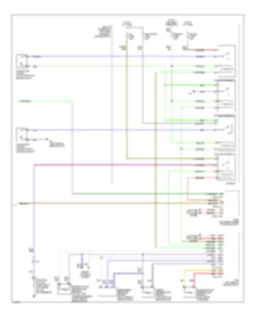 Manual AC Wiring Diagram (2 of 2) for Mazda 6 Touring 2014