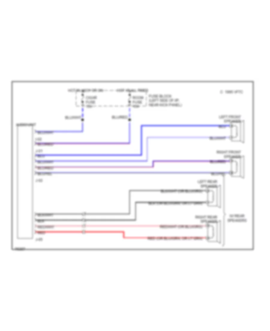 Radio Wiring Diagrams for Mazda BSport 1992 2200