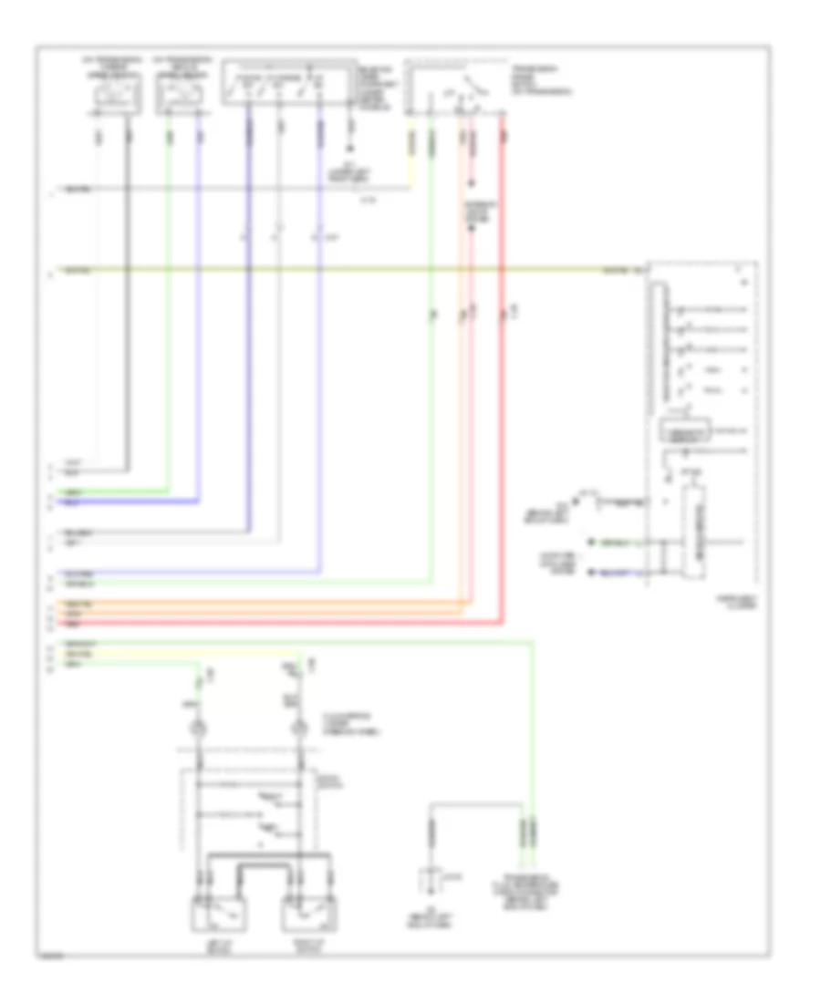 Transmission Wiring Diagram 2 of 2 for Mazda RX 8 R3 2011