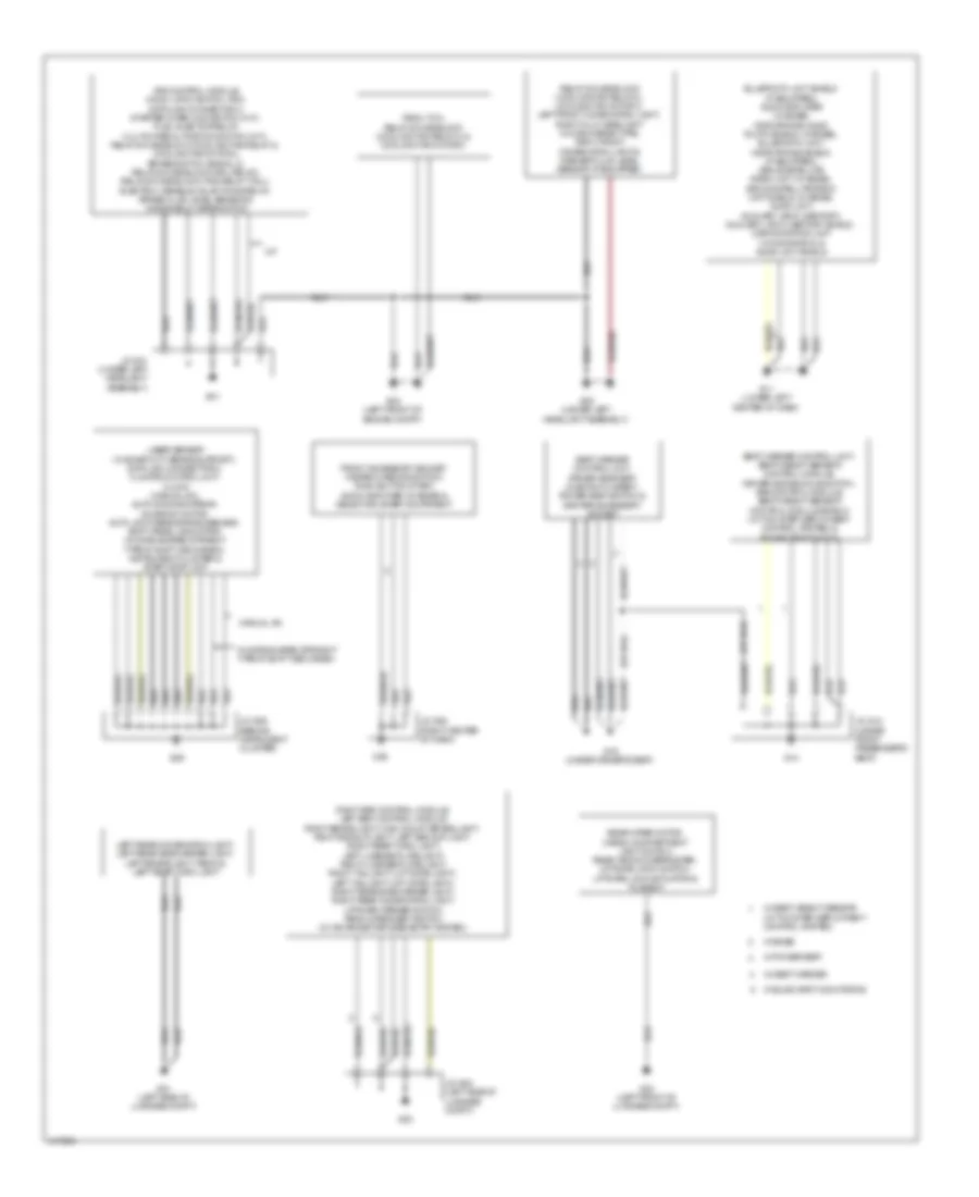 Ground Distribution Wiring Diagram 1 of 2 for Mazda CX 5 Grand Touring 2014