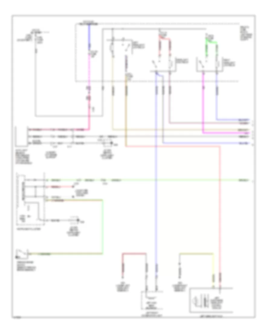 Headlamps Wiring Diagram with HID 1 of 2 for Mazda CX 5 Grand Touring 2014