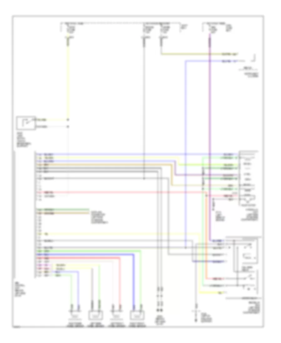 Anti lock Brake Wiring Diagrams for Mazda 626 DX 1996