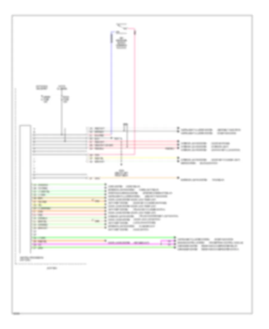 Body Computer Wiring Diagrams for Mazda 626 DX 1996