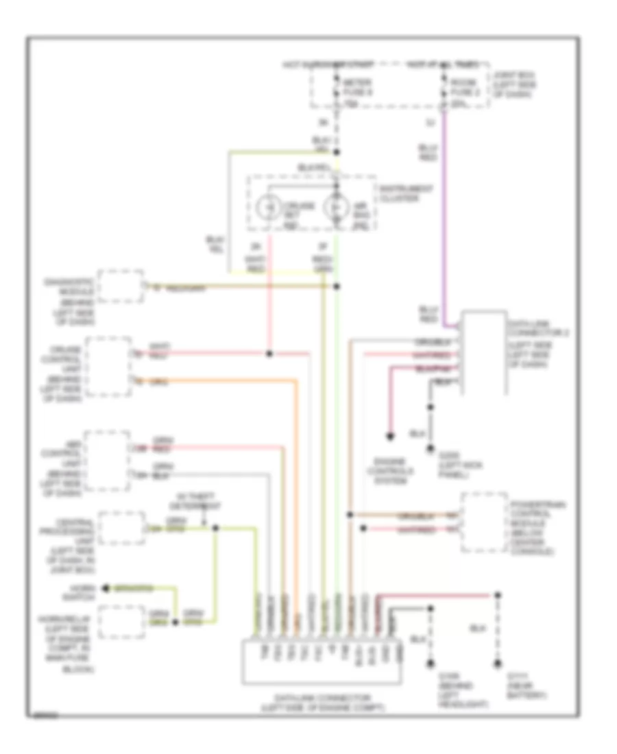 2 0L Computer Data Lines A T for Mazda 626 DX 1996