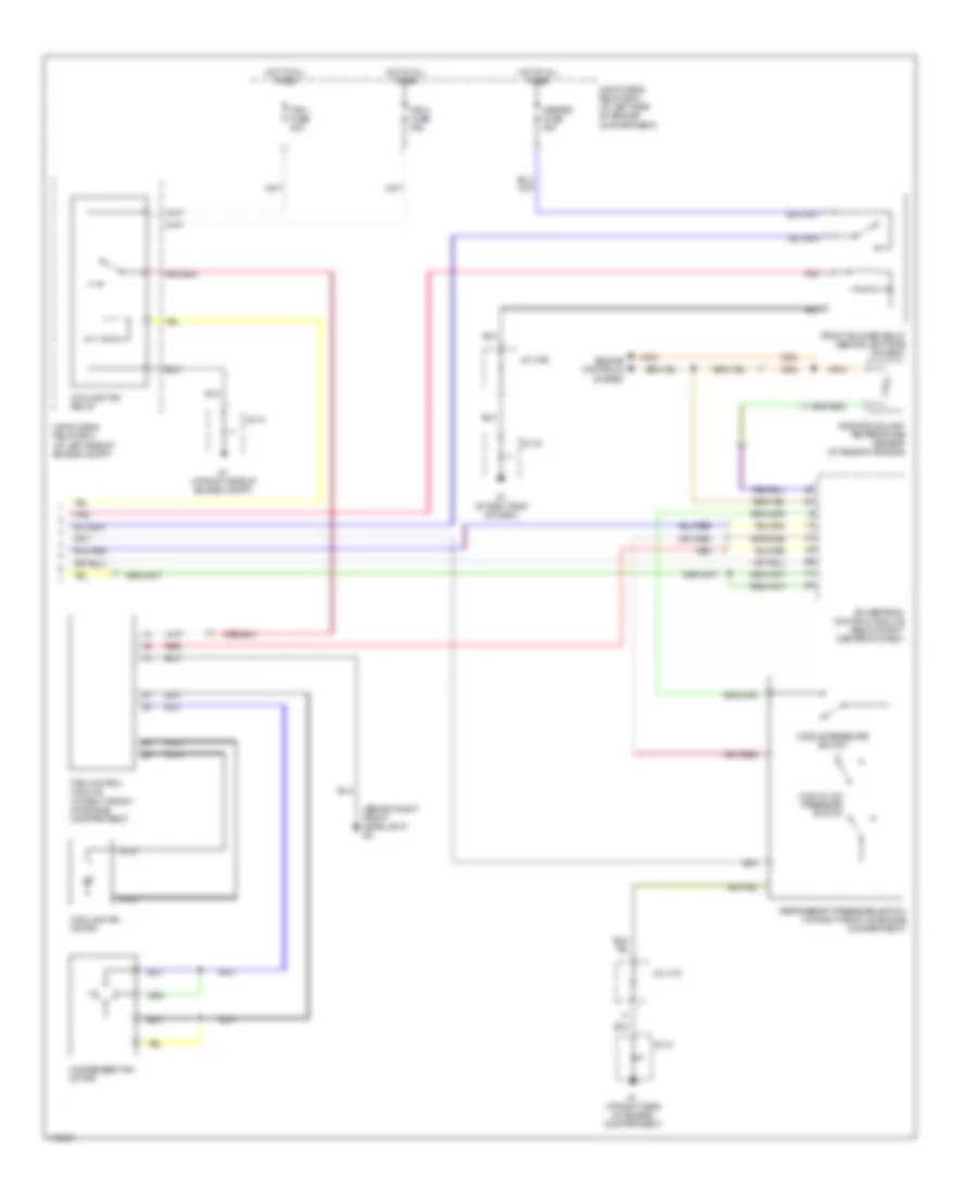 Front AC Wiring Diagram (2 of 2) for Mazda MPV ES 2003