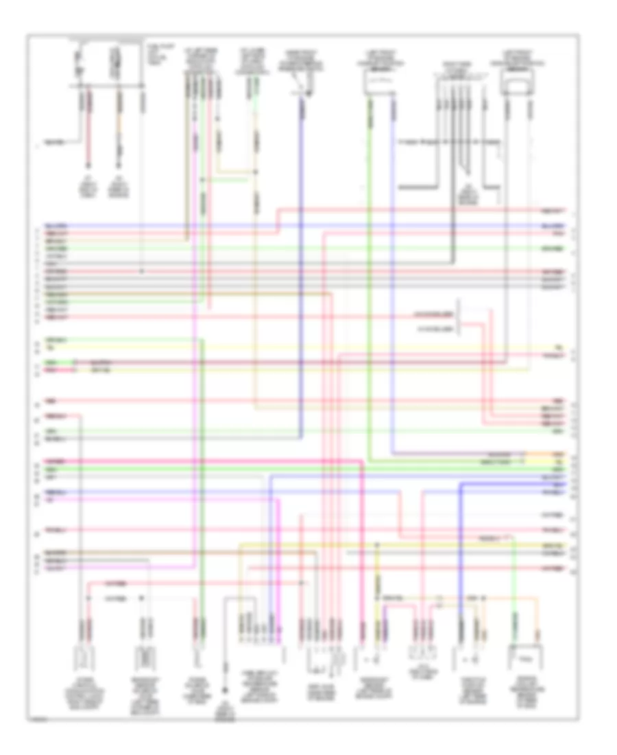 3 0L Engine Performance Wiring Diagram 2 of 3 for Mazda MPV ES 2003
