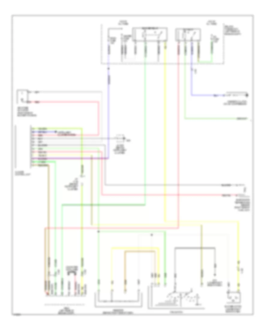 Manual AC Wiring Diagram (1 of 2) for Mazda CX-5 Sport 2014