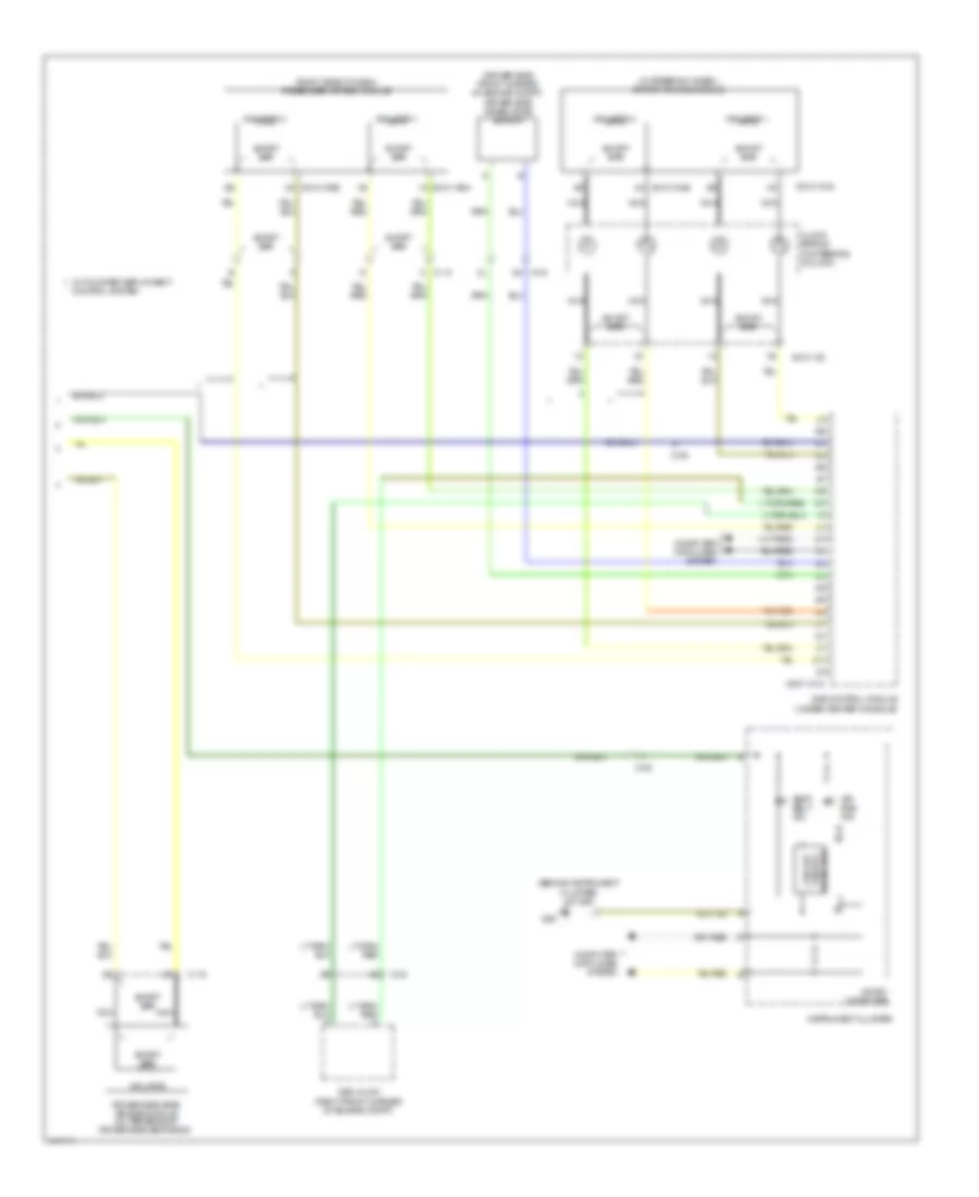 Supplemental Restraints Wiring Diagram (3 of 3) for Mazda CX-5 Sport 2014