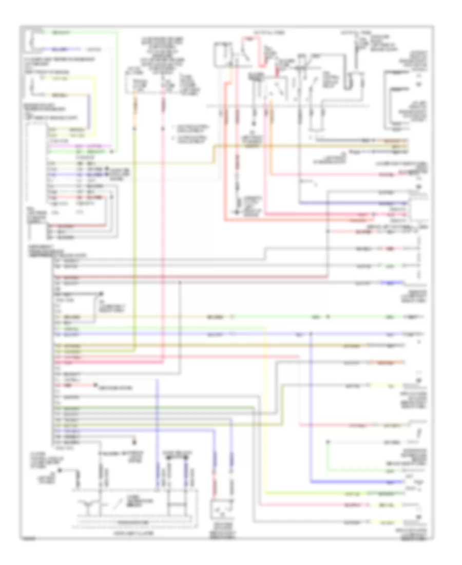 Manual AC Wiring Diagram for Mazda 6 i SV 2010
