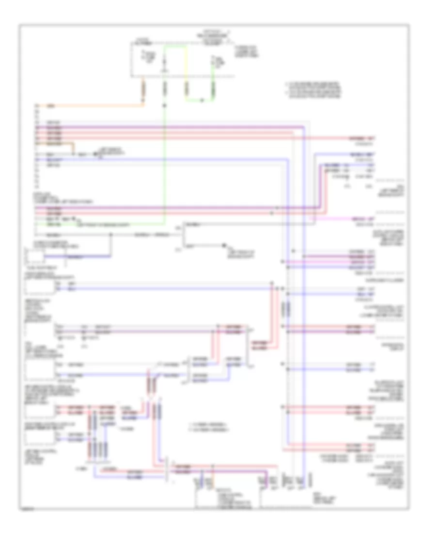 Computer Data Lines Wiring Diagram for Mazda 6 i SV 2010