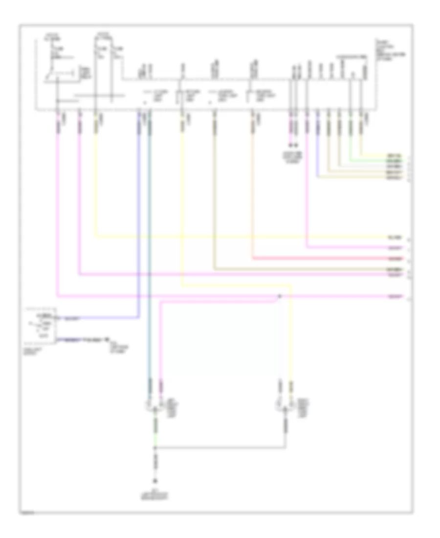 Exterior Lamps Wiring Diagram 1 of 2 for Mazda Tribute Hybrid Grand Touring 2011