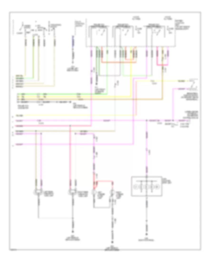 Exterior Lamps Wiring Diagram 2 of 2 for Mazda Tribute Hybrid Grand Touring 2011