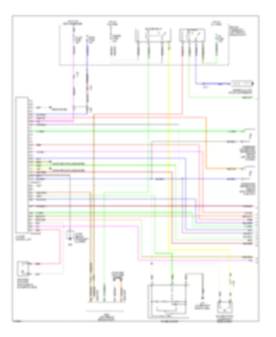 Automatic A C Wiring Diagram 1 of 2 for Mazda CX 5 Touring 2014