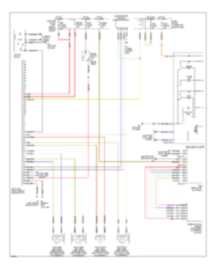 Anti lock Brakes Wiring Diagram with Dynamic Stability Control for Mazda 6 i Touring 2010