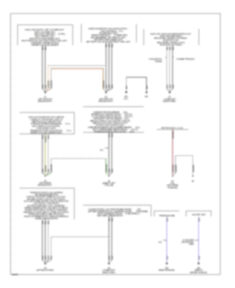 Ground Distribution Wiring Diagram 1 of 2 for Mazda 6 i Touring 2010