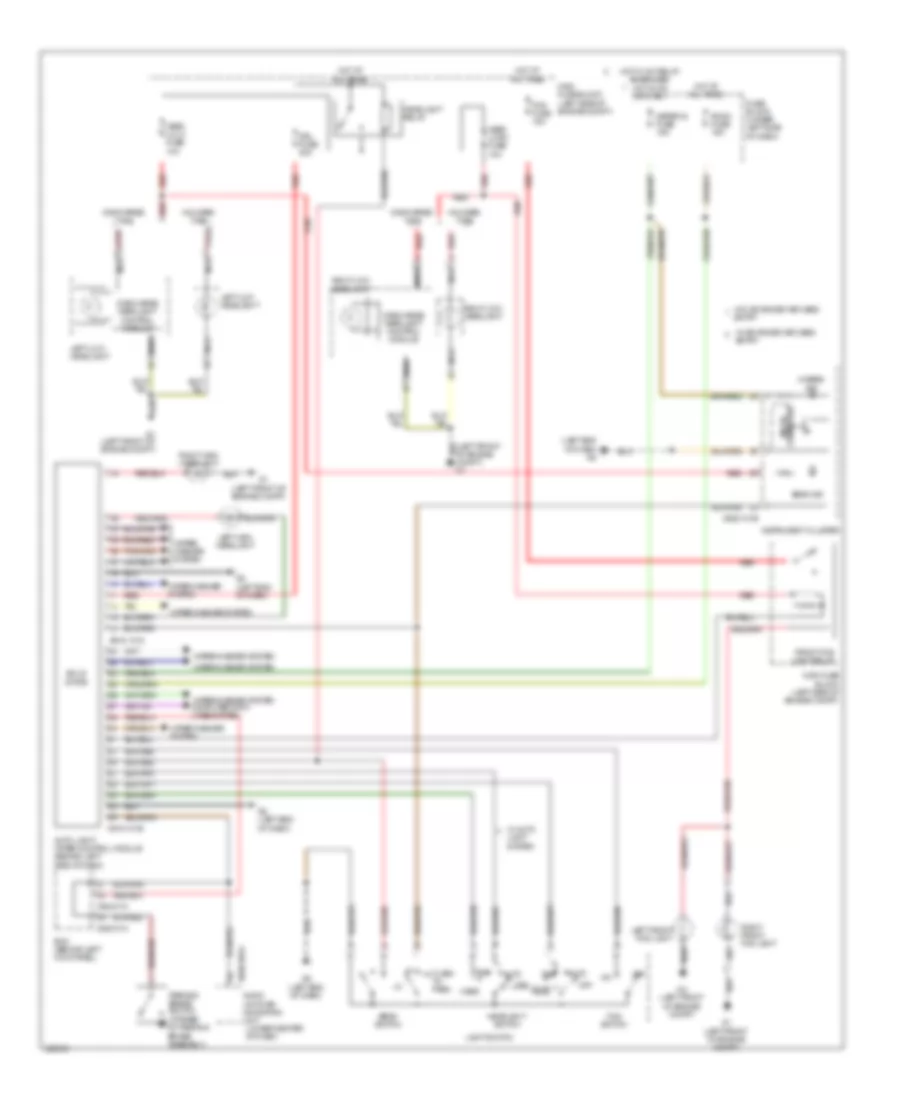 Headlights Wiring Diagram with DRL for Mazda 6 i Touring 2010