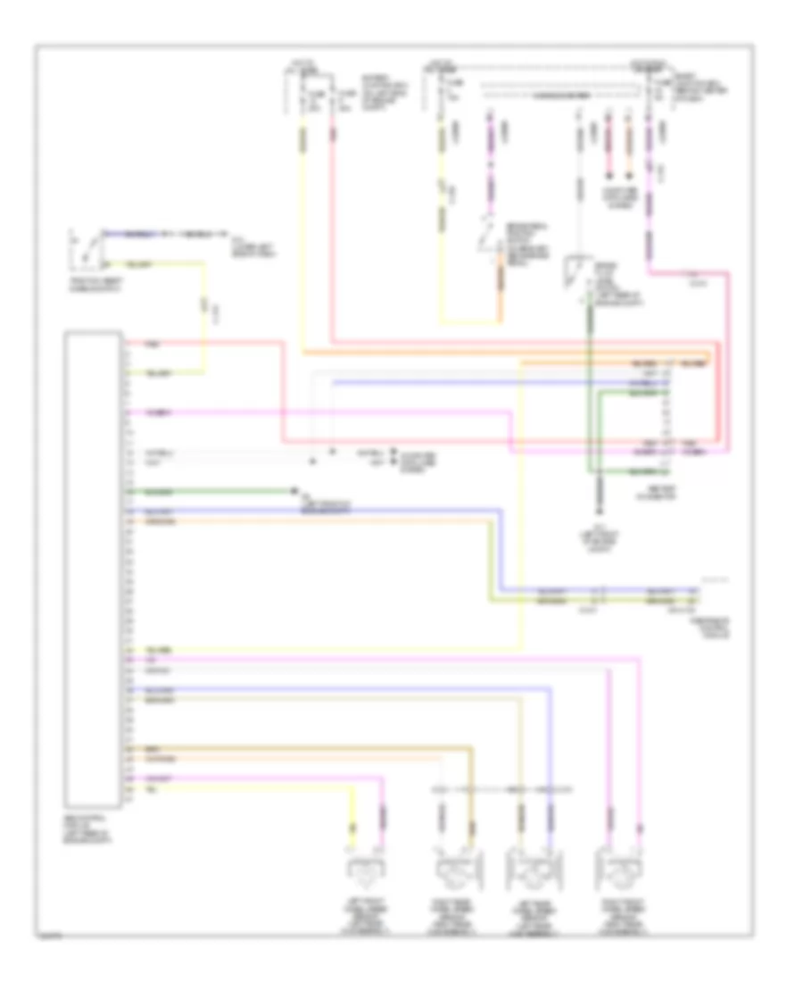 Anti lock Brakes Wiring Diagram for Mazda Tribute Hybrid Touring 2011