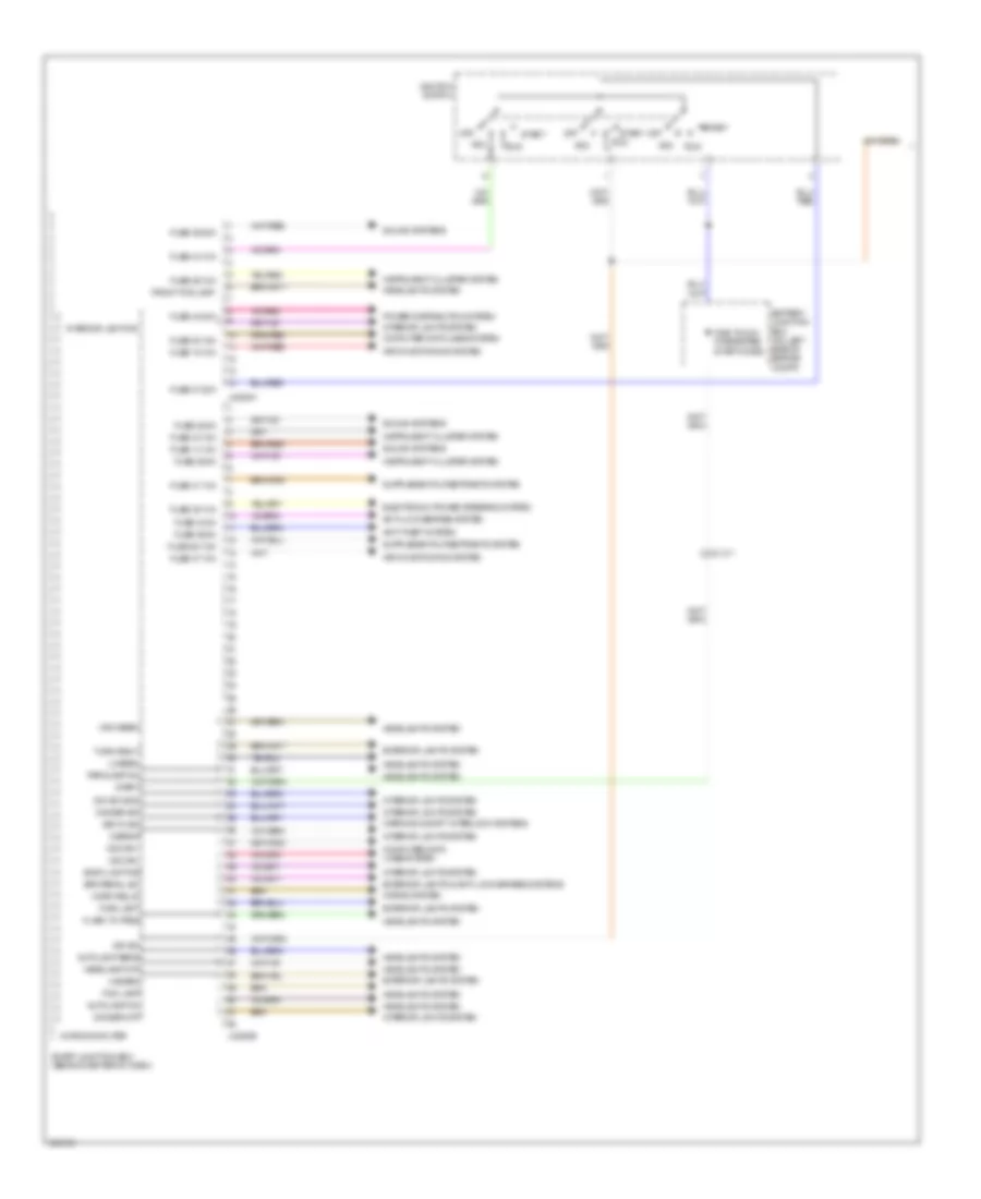 Body Control Modules Wiring Diagram 1 of 3 for Mazda Tribute Hybrid Touring 2011