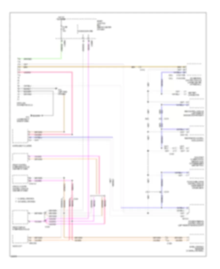 Computer Data Lines Wiring Diagram for Mazda Tribute Hybrid Touring 2011